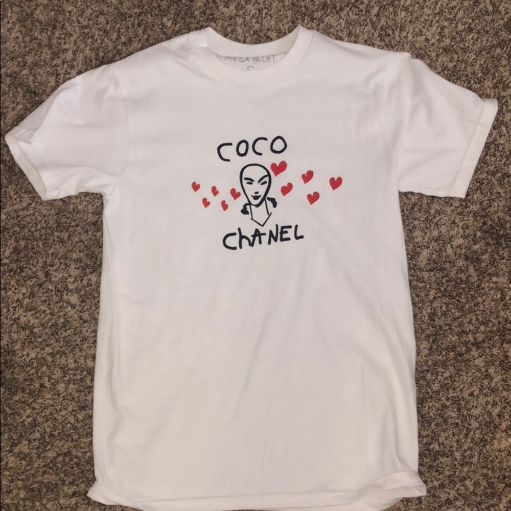 Mega yacht coco Chanel shirt